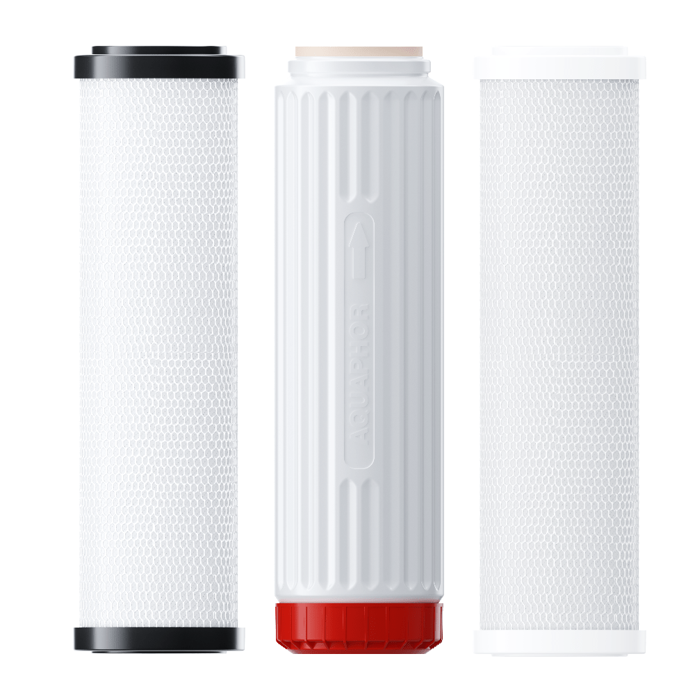 Комплект сменных модулей для Аквафор Трио Умягчающий (В510-03-04-07)-1