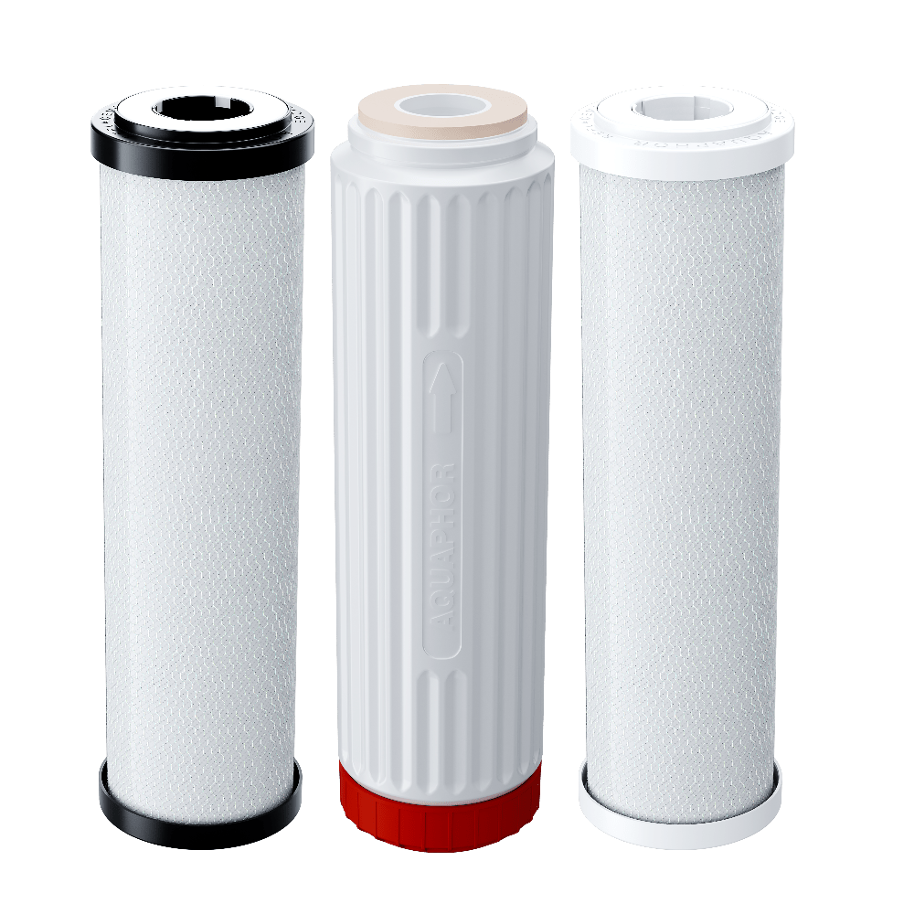 Комплект сменных модулей для Аквафор Трио Умягчающий (В510-03-04-07)-2